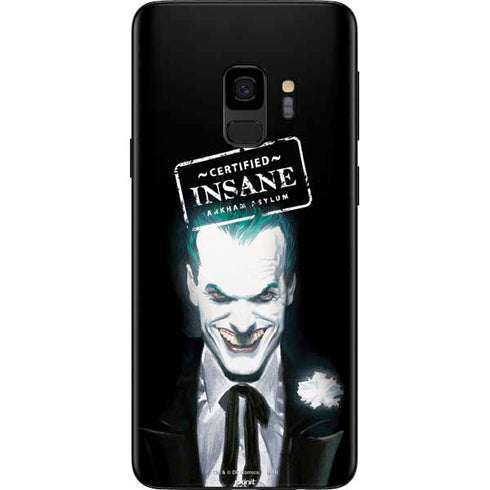 DC Comics The Joker Portrait by Alex Ross Galaxy S9 Skin